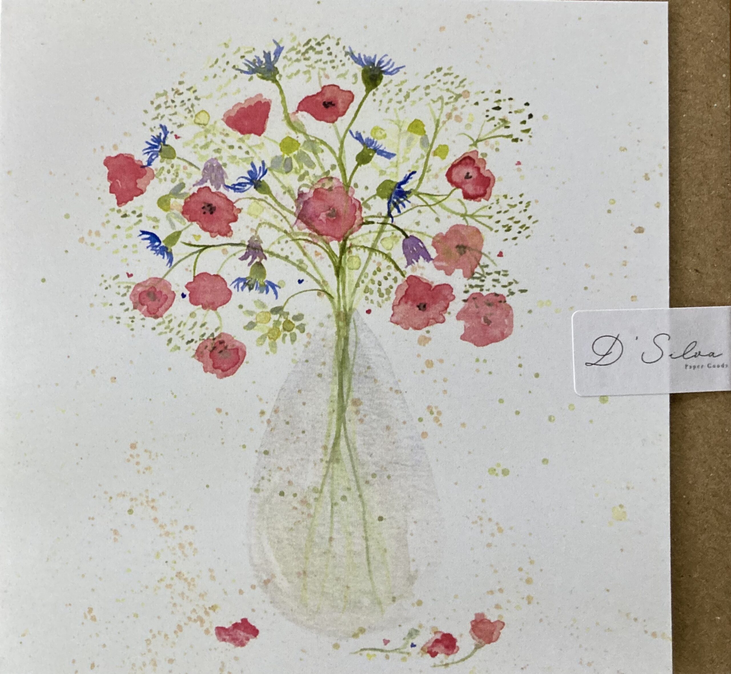 Meadow Glean: greetings card